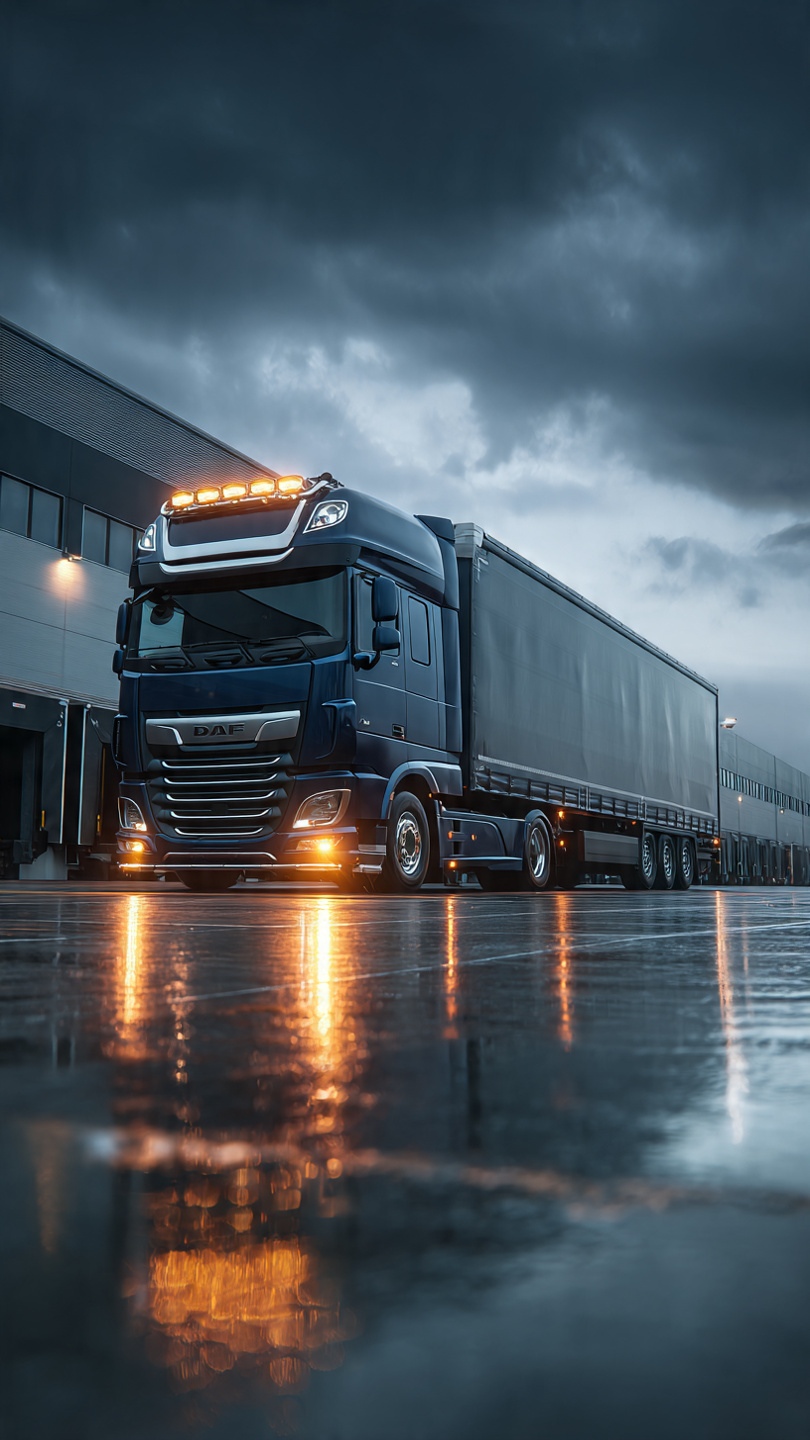 DAF XF Curtainsider